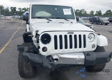 2014 Jeep Wrangler Unlimited Sahara z USA, uszkodzony, nr VIN 1C4BJWEG7EL321294